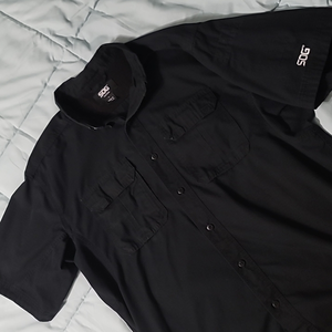 SOG Tactical SS Button-down 2 Chest Pocket Shirt Men's (L) Like New. No‎ Tags.